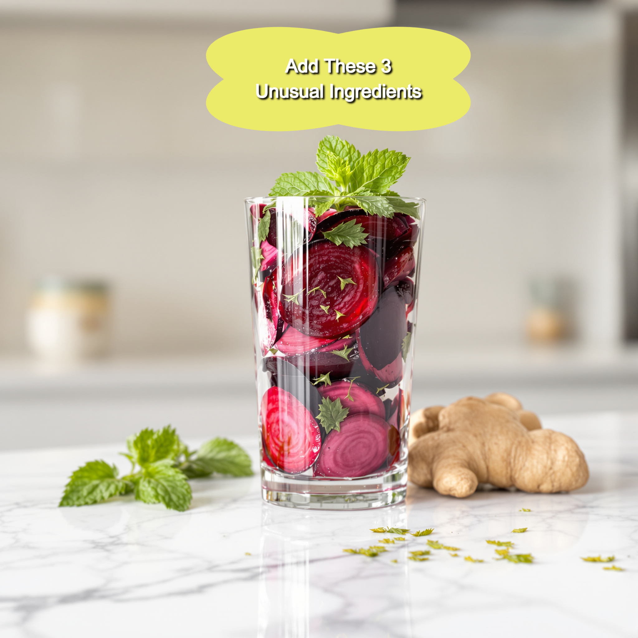 Thick Purple Beet - Unusual Ingredients Text Thick Purple Beet - Unusual Ingredients Text